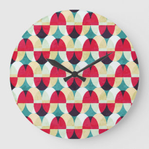 cirkel, naadloos abstract patroon. grote klok