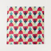  cirkel, naadloos abstract patroon. wandkleed (Voorkant)