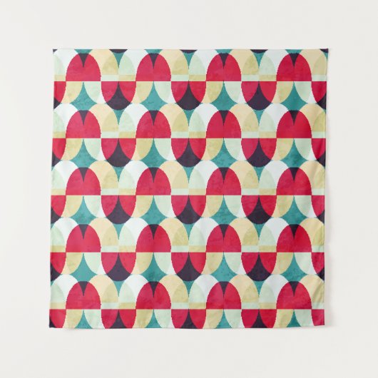  cirkel, naadloos abstract patroon. wandkleed (Voorkant)