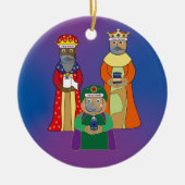 Cirkel Ornament Drie Wise-Mannen (Voorkant)