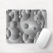 Cirkel Plastic Muismat (Met muis)