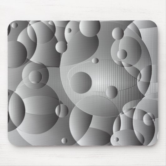 Cirkel Plastic Muismat (Voorkant)