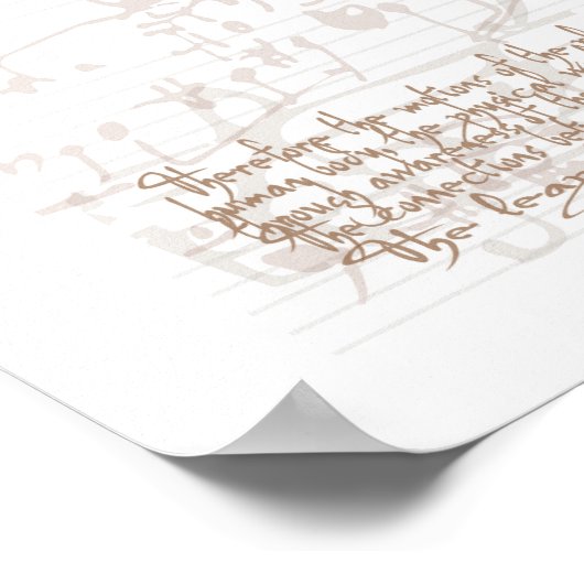 Cirkel Poster (Hoek)