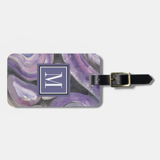 Cirkel Regen Bagagelabel (Voorkant horizontaal)