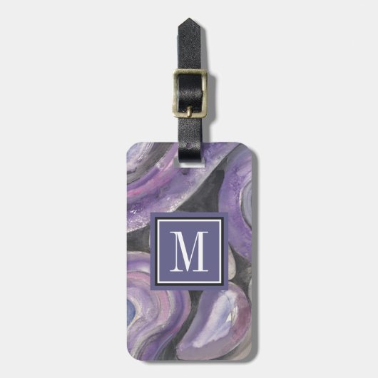 Cirkel Regen Bagagelabel (Voorkant verticaal)