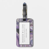 Cirkel Regen Bagagelabel (Achterkant verticaal)