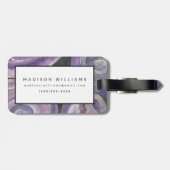 Cirkel Regen Bagagelabel (Achterkant horizontaal)