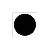 Cirkel Rubbir Stempel (Afrduk)