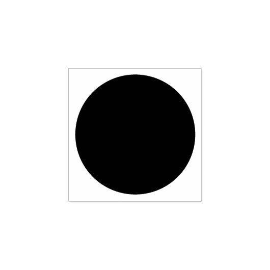 Cirkel Rubbir Stempel (Afrduk)