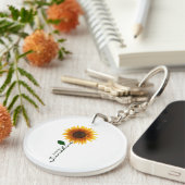 Cirkel Sleutelhanger - Je bent mijn zonneschijn (Voorkant Rechts)