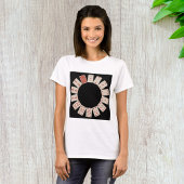 Cirkel speelkaarten t-shirt