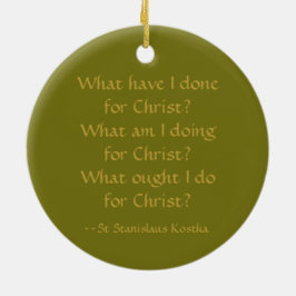Cirkel St. Stanislaus (SNV 25) Keramisch Ornament