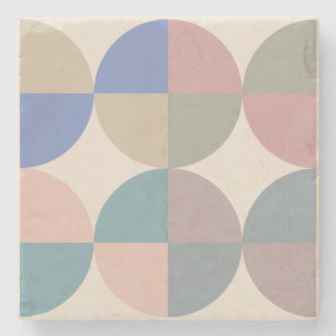 cirkel stenen onderzetter