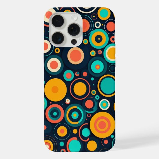 Cirkel Symfonie iPhone Hoesje (Achterkant)