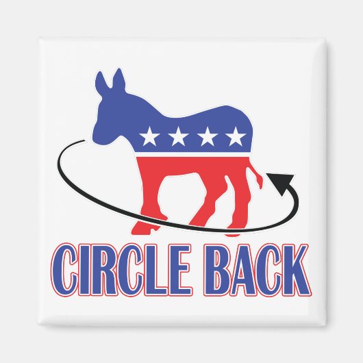 Cirkel-terug Magneet (Voorkant)