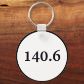 cirkel van 140,6 sleutelhanger (Voorkant)