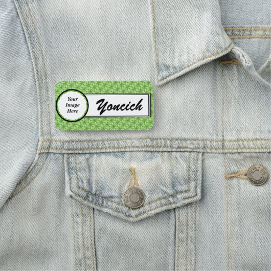 Cirkel van Bladeren door Kenneth Yoncich Naamplaatje (In situ)