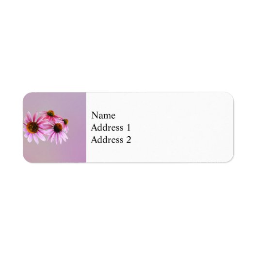 Cirkel van Coneflowers Etiket (Voorkant)