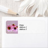 Cirkel van Coneflowers sparen de Datum Etiket (Insitu)