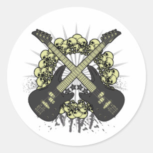 Cirkel van de huid ronde sticker
