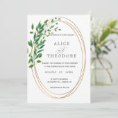 Cirkel van de Liefde | Trouwkaart Aankondiging (Staand voorkant)