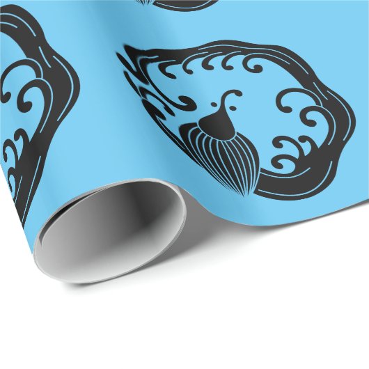 Cirkel van de regendraak cadeaupapier (Rol Hoek)