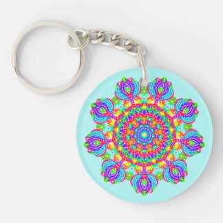 Cirkel van de Sleutelhanger Blossom Boho Mandala