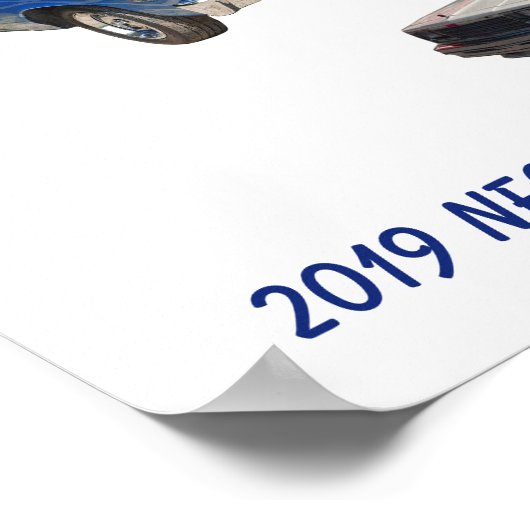 Cirkel van de winnaars van Champions 2019 Poster (Hoek)