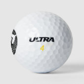 Cirkel van drie kranen golfballen (Logo)