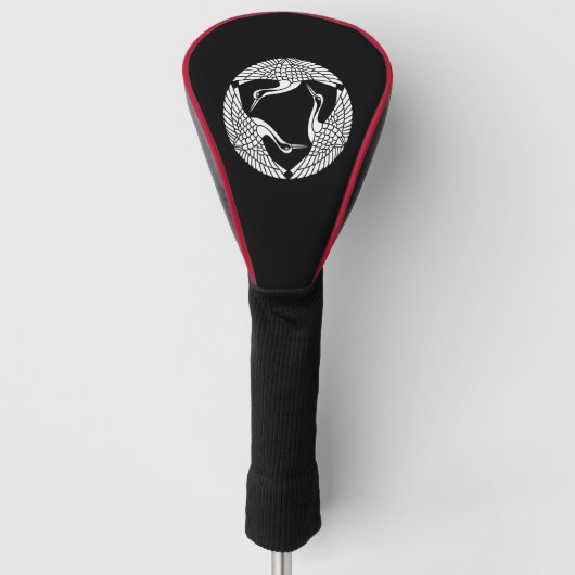 Cirkel van drie kranen golfheadcover (Voorkant)