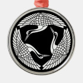 Cirkel van drie kranen metalen ornament (Voorkant)