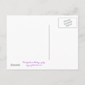 Cirkel van het Briefkaart van Daisies (Achterkant)