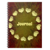 Cirkel van het Notitieboek van het Dagboek van de (Voorkant)