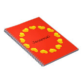 Cirkel van het Notitieboek van het Oranje Gele Dag (Rechterzijde)