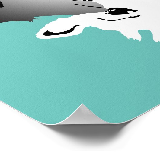 cirkel van het poster giraffen (Hoek)