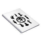 Cirkel van Indische Dans Notitieboek (Rechterzijde)