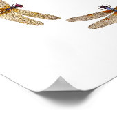 Cirkel van libellen Poster II (Hoek)