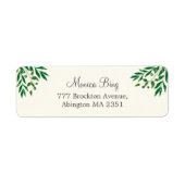 Cirkel van Liefde | Retouradres Etiket (Voorkant)