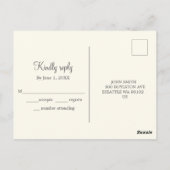 Cirkel van Liefde | RSVP Briefkaart (Achterkant)