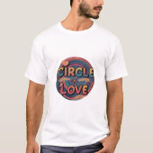 Cirkel van liefde t-shirt (Voorkant)