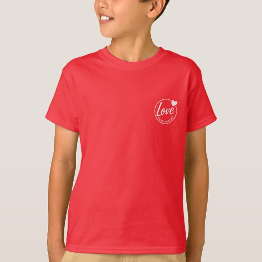 Cirkel van Liefde T-shirt (Voorkant)