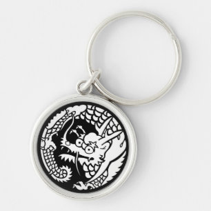 Cirkel van Nichiren sect dragon Sleutelhanger