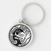 Cirkel van Nichiren sect dragon Sleutelhanger (Voorkant)