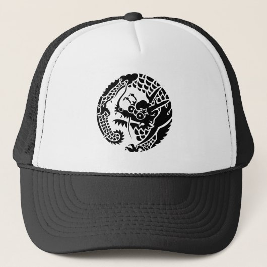 Cirkel van Nichiren sekte draak Trucker Pet (Voorkant)
