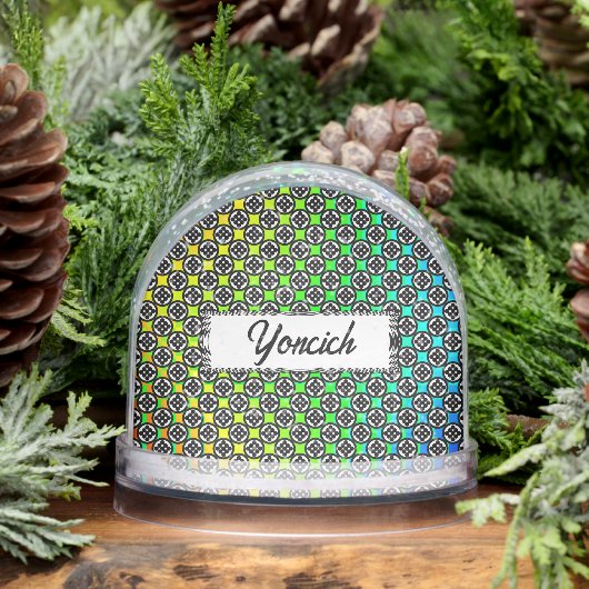 Cirkel van Nine door Kenneth Yoncich Sneeuwbol (Winter)