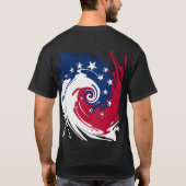 Cirkel van onafhankelijkheid - dubbelzijdig t-shirt (Achterkant)