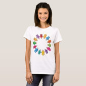 Cirkel Van Potloden T-shirt (Voorkant volledig)
