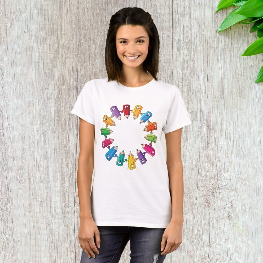 Cirkel Van Potloden T-shirt