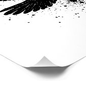 Cirkel van raven – Geïllustreerd door Haunted Ink Perfect Poster (Hoek)
