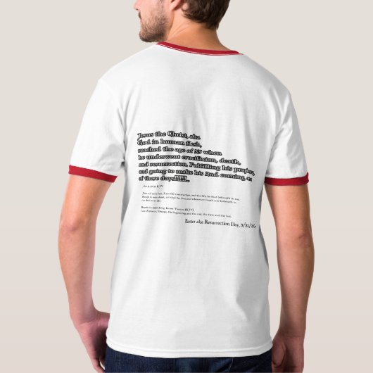 Cirkel van Resurrection T-Shirt Ontwerp (Achterkant volledig)